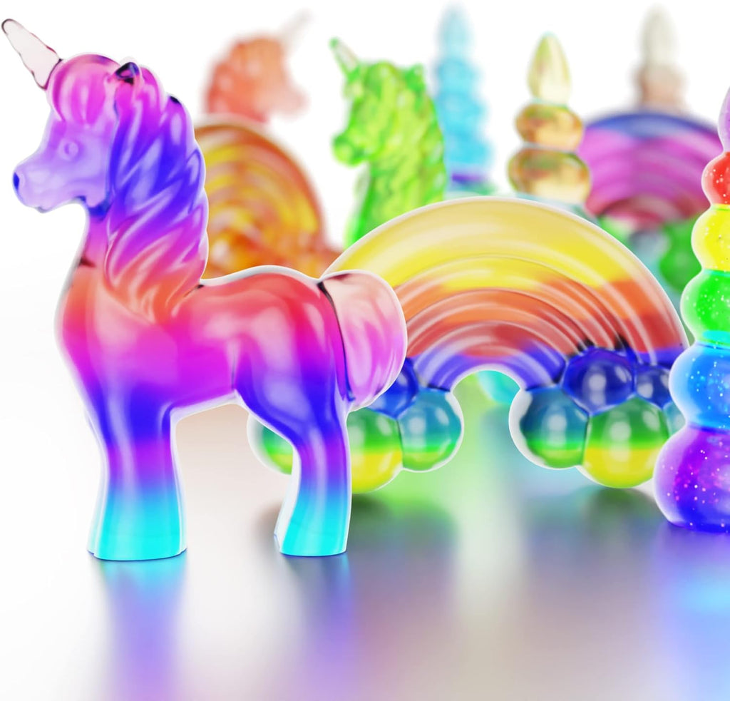 Dan&Darci Unicorn Soap Making Kit - Girls Crafts DIY Project Age 6+ Year Old Kids - Unicorn Girl Birthday Gifts - Science Activity Teenage Gift - Make Your Own Soap - Craft Toys Ages 6 7 8 9 10 11 12