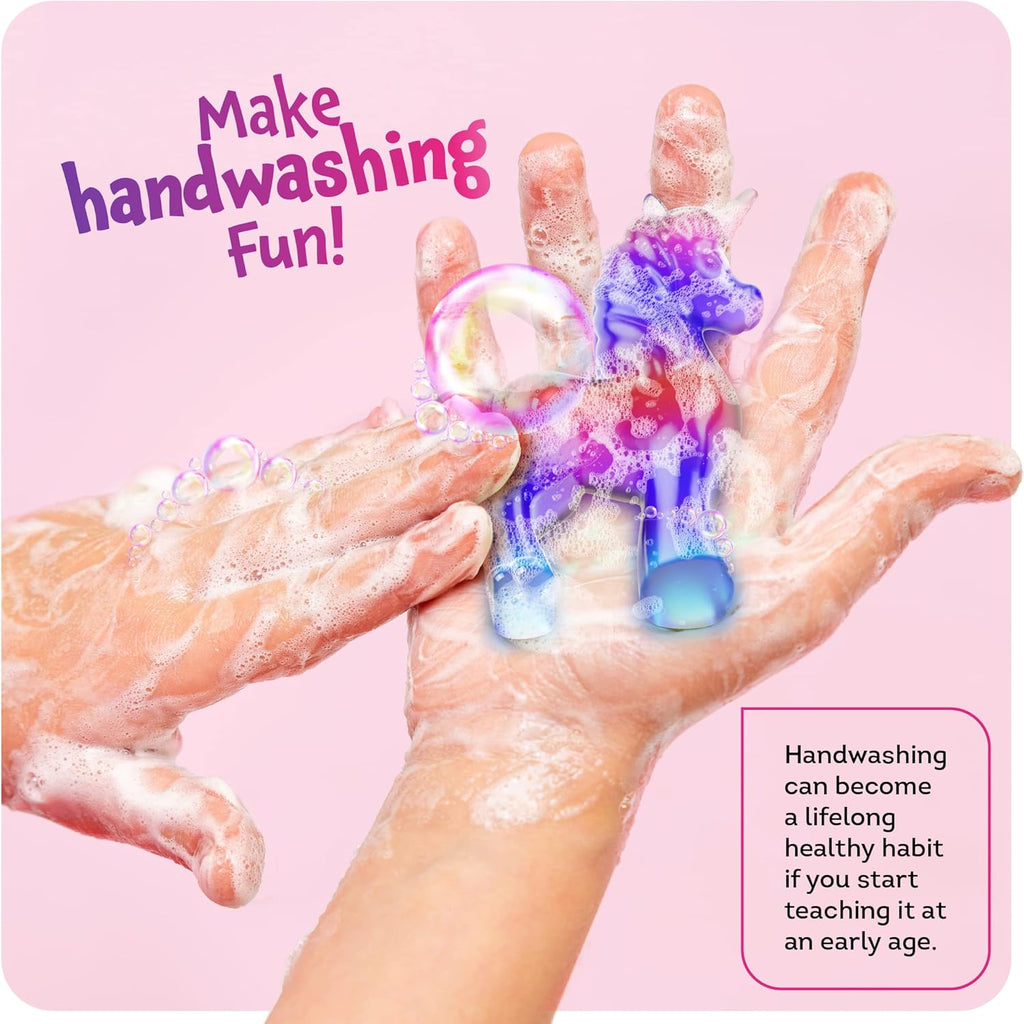 Dan&Darci Unicorn Soap Making Kit - Girls Crafts DIY Project Age 6+ Year Old Kids - Unicorn Girl Birthday Gifts - Science Activity Teenage Gift - Make Your Own Soap - Craft Toys Ages 6 7 8 9 10 11 12