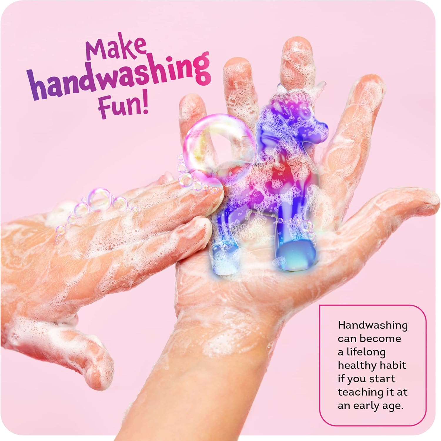Dan&Darci Unicorn Soap Making Kit - Girls Crafts DIY Project Age 6+ Year Old Kids - Unicorn Girl Birthday Gifts - Science Activity Teenage Gift - Make Your Own Soap - Craft Toys Ages 6 7 8 9 10 11 12